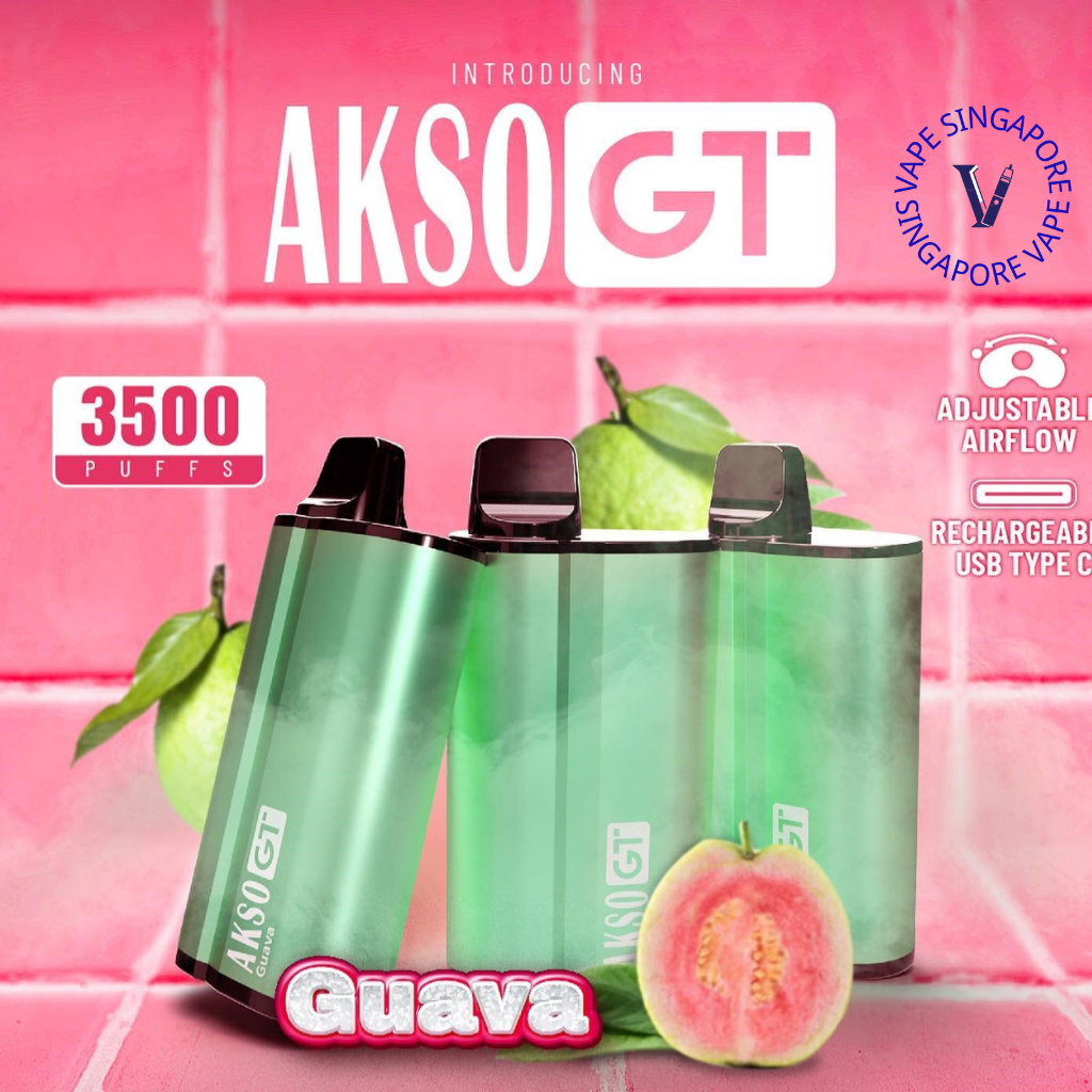 akso-gt-3500-puff-guava-disposable-vape-singapore-sg-vape