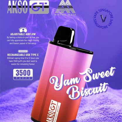 akso-gt-3500-puff-yam-sweet-biscuit-disposable-vape-singapore-sg-vape