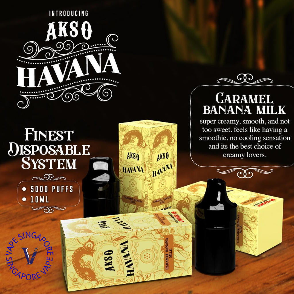 akso-havana-pod-5000-puff-caramel-banana-vape-singapore-sg-vape