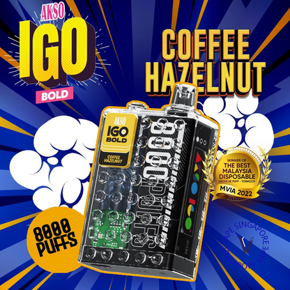 akso-igo-8000-puff-coffee-hazelnut-disposable-vape-singapore-sg-vape