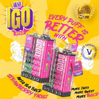 akso-igo-8000-puff-strawberry-yacult-disposable-vape-singapore-sg-vape