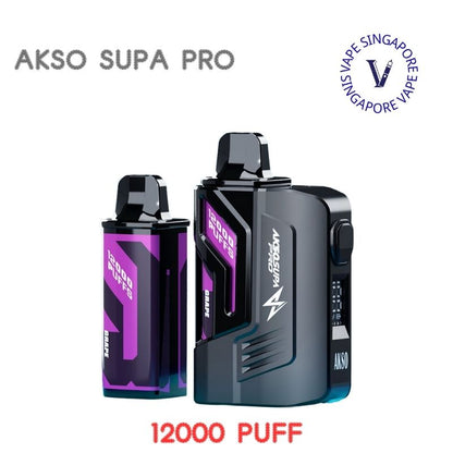 akso-supa-pro-kit-12000-puff-grape-disposable-vape-singapore-sg-vape