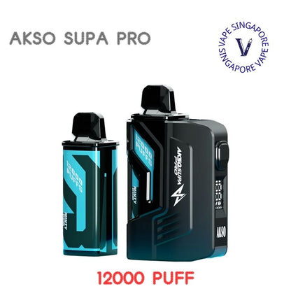 akso-supa-pro-kit-12000-puff-minty-gum-disposable-vape-singapore-sg-vape