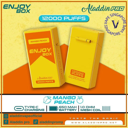 aladdin-box-12k-puff-mango-peach-disposable-vape-singapore-sg-vape