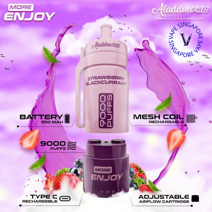 aladdin-more-enjoy-9k-puff-strawberry-blackcurrant-disposable-vape-singapore-sg-vape