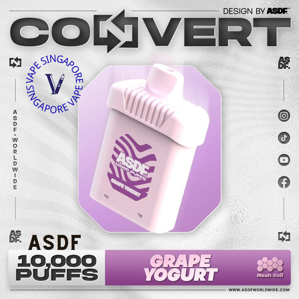 asdf-convert-10k-puff-grape-yogurt-refilled-pod-vape-singapore-sg-vape