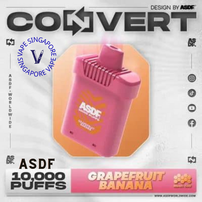 asdf-convert-10k-puff-grapefruit-banana-refilled-pod-vape-singapore-sg-vape