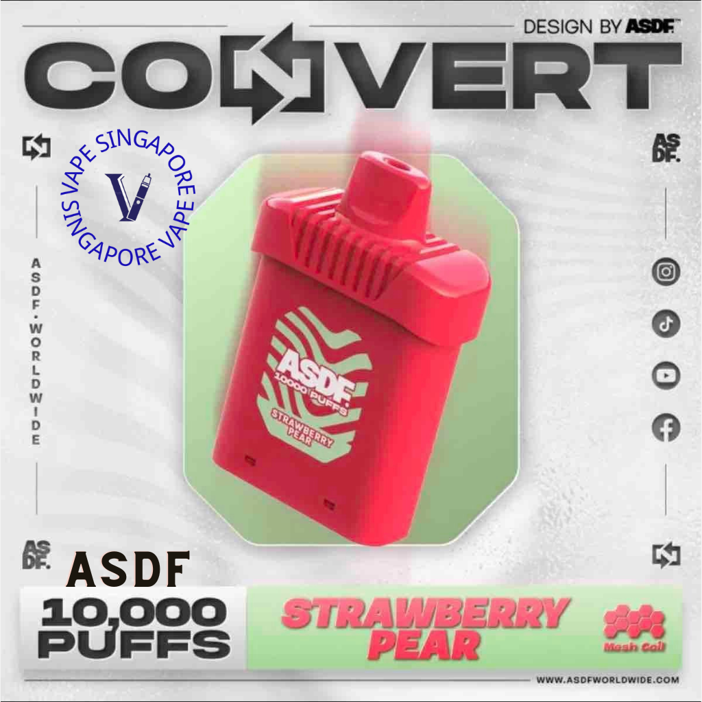 asdf-convert-10k-puff-strawberry-pear-refilled-pod-vape-singapore-sg-vape