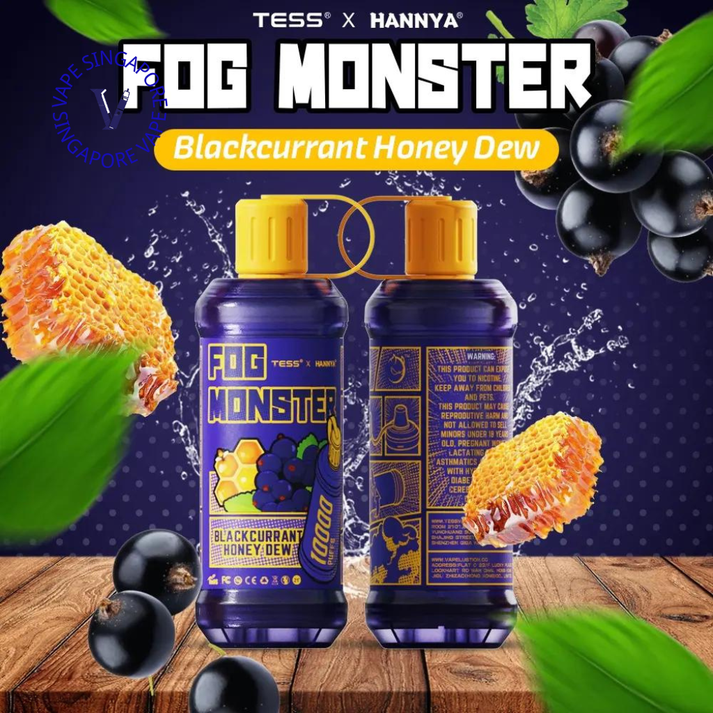 fog-monster-10k-puff-blackcurrant-honeydew-disposable-vape-singapore-sg-vape