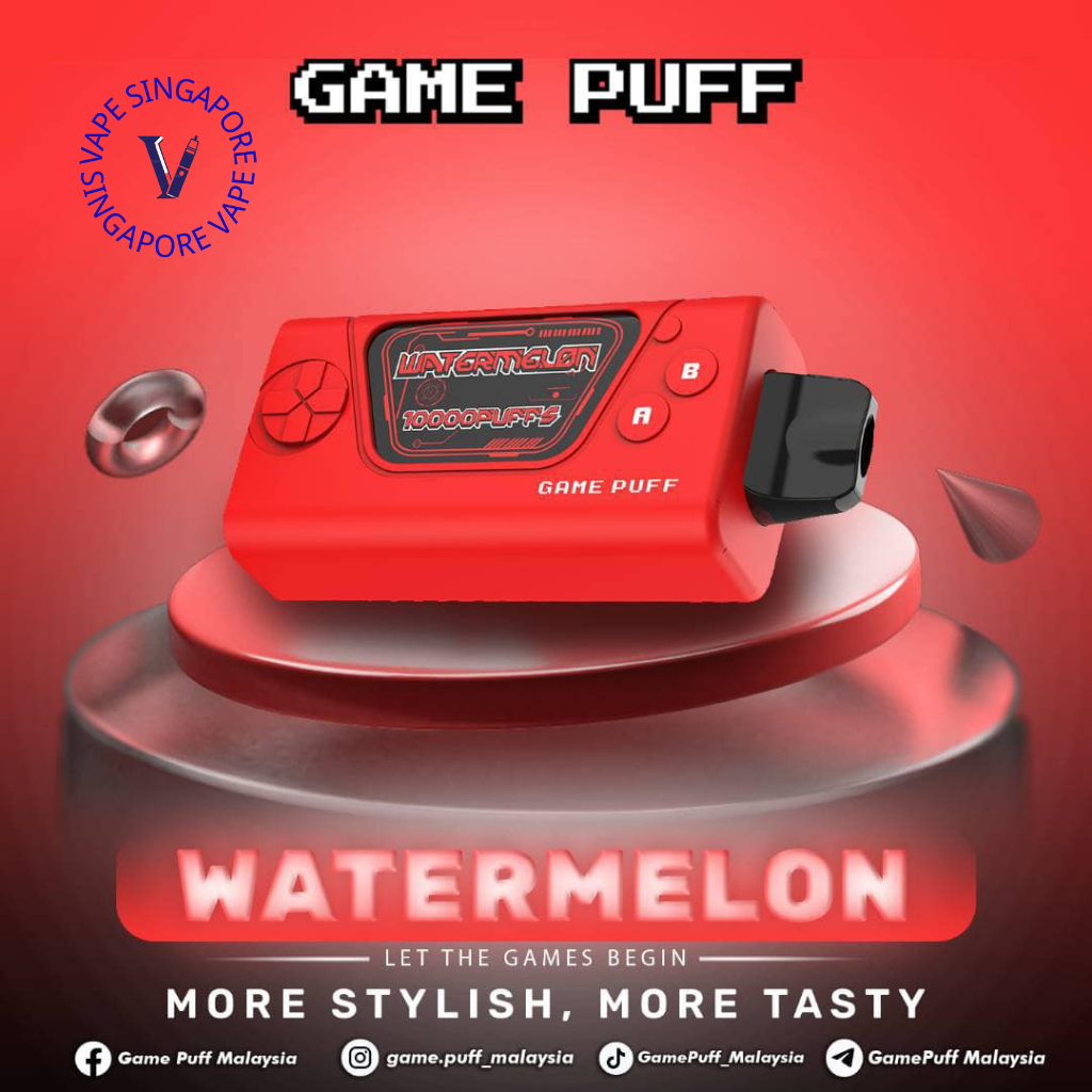 gamepuff-10k-puff-watermelon-disposable-vape-singapore-sg-vape