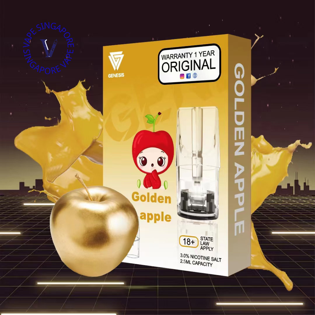 genesis-pod-golden-apple-vape-singapore-sg-vape