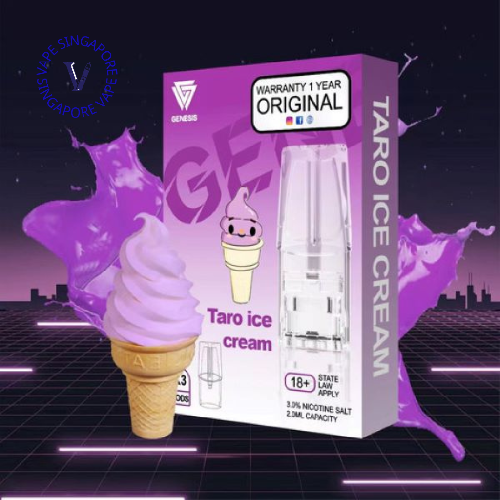 genesis-pod-taro-ice-cream-vape-singapore-sg-vape