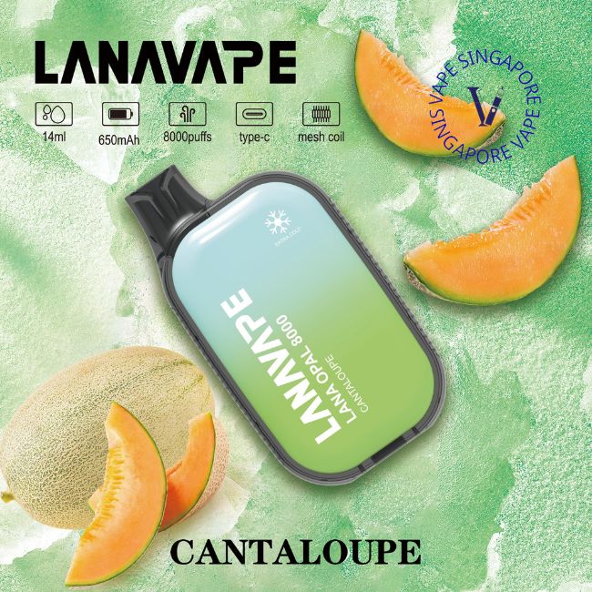 lana-opal-8000-puff-cantaloupe-disposable-vape-shop-singapore-sg-vape