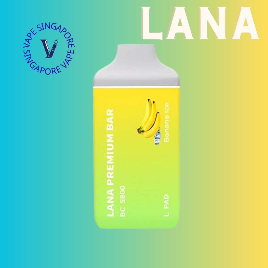 lana-premium-bar-5800-puff-banana-ice-disposable-vape-singapore-sg-vape