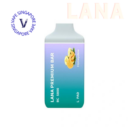 lana-premium-bar-5800-puff-honeydew-disposable-vape-singapore-sg-vape