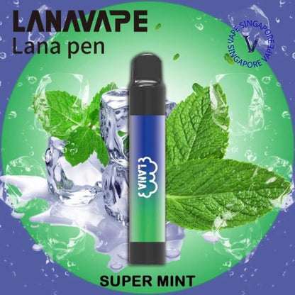 lanapen-2000-puff-super-mint-disposable-vape-singapore-sg-vape