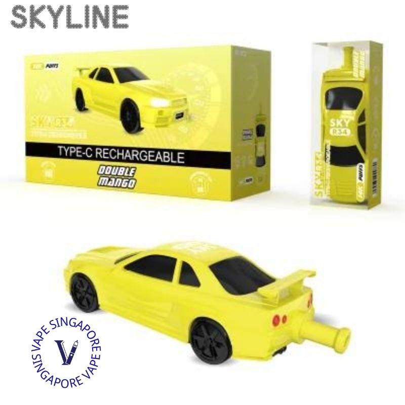 skyline-gtr34-14000-puff-double-mango-disposable-vape-singapore-sg-vape