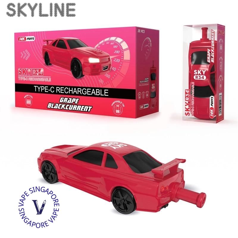 skyline-gtr34-14000-puff-grape-blackcurrant-disposable-vape-singapore-sg-vape