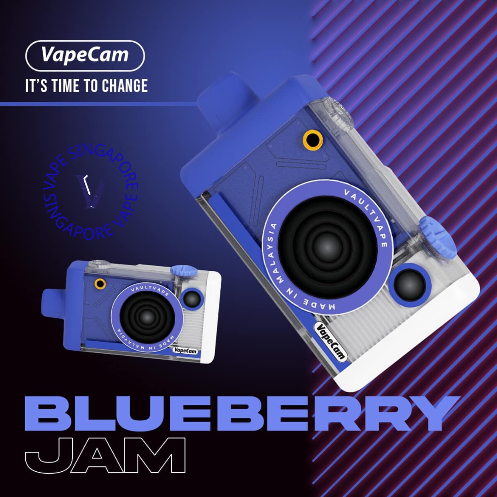 vapecam-cartridge-12k-puff-blueberry-jam-disposable-vape-singapore-sg-vape