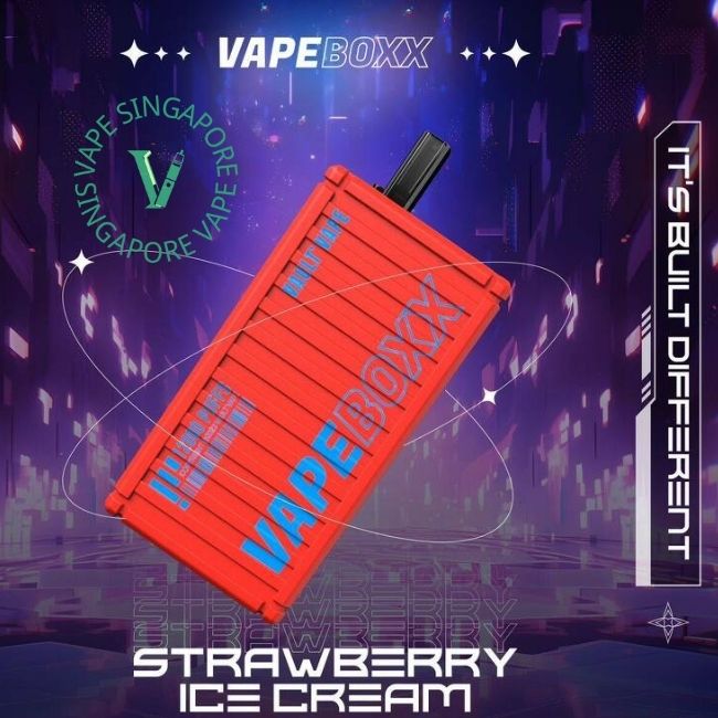 vapeboxx-12000-puff-strawberry-ice-cream-disposable-vape-singapore-sg-vape