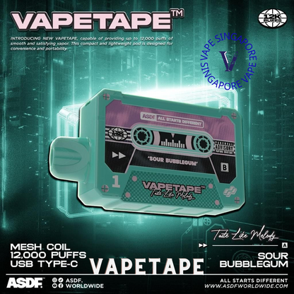 vapetape-12k-puff-sour-bubblegum-disposable-vape-singapore-sg-vape