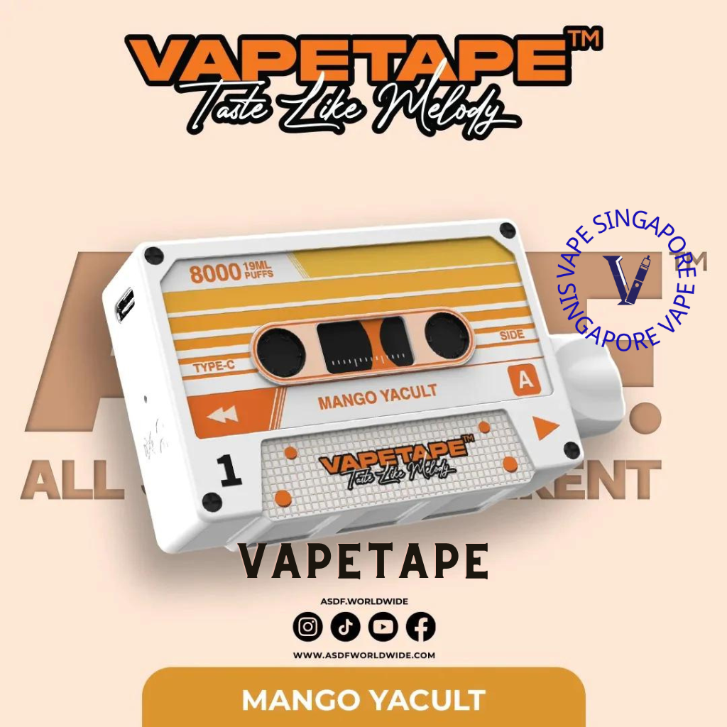 vapetape-8000-puff-mango-yacult-disposable-vape-singapore-sg-vape