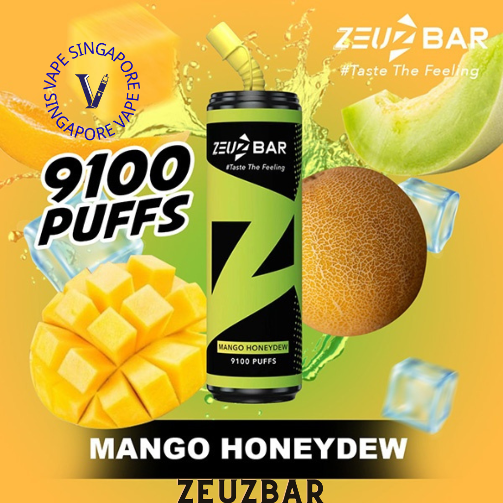 zeuz-bar-9k-puff-mango-honeydew-flavour-disposable-vape-singapore-sg-vape